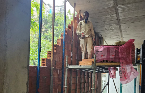 foto proceso de obra