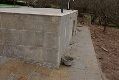 proceso construcción piscina