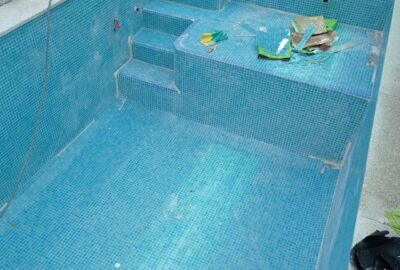 proceso construcción piscina