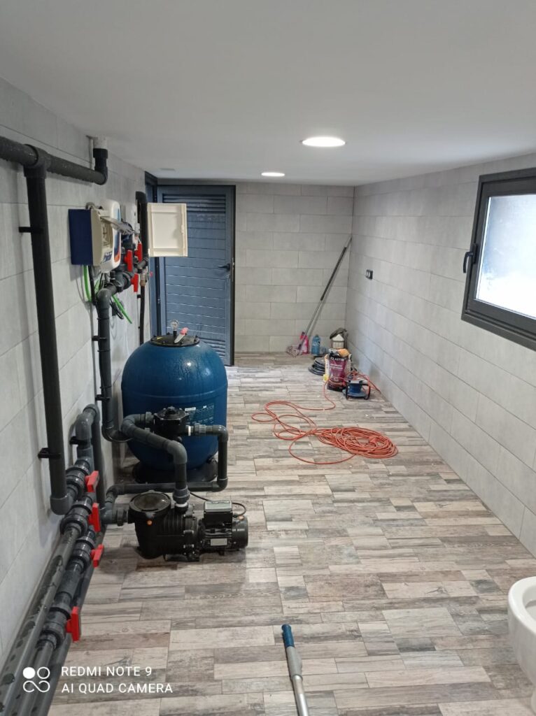 sala maquinas piscina